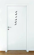 Wall Design Pieces Line Of Shoes6 Inches X 24 Inches