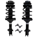 Detroit Axle - 4PC Front Strut & Coil Spring Assemblies w/Sway Bar Links for 2006 2007 2008 Subaru Forester Models w/o Self-Leveling Suspension