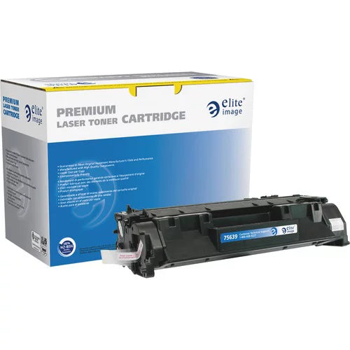 Elite Image Remanufactured MICR Toner Cartridge - Alternative for HP 80A (CF280A) - Laser - Ultra High Yield - Black - 2700 Pages - 1 Each | Bundle of 5 Each