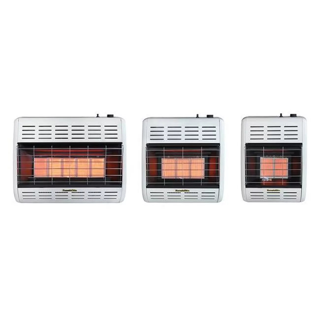 10000 BTU Infrared Radiant Vent Free Gas Heater with Thermostat, Natural Gas