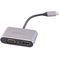 4-in-1 USB-C Display Adapter - 1 x HDMI Female Digital Audio & Video