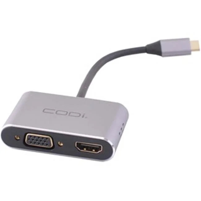 4-in-1 USB-C Display Adapter - 1 x HDMI Female Digital Audio & Video