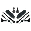 10-pc Front Inner Outer Tie rod Sway Bar Kit For 2002-08 Ram 1500 2011-12 1500
