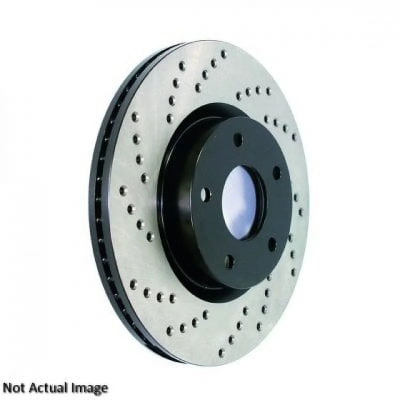 CENTRIC PARTS - CROSS-DRILLED Fits select: 2012-2020 FORD F150