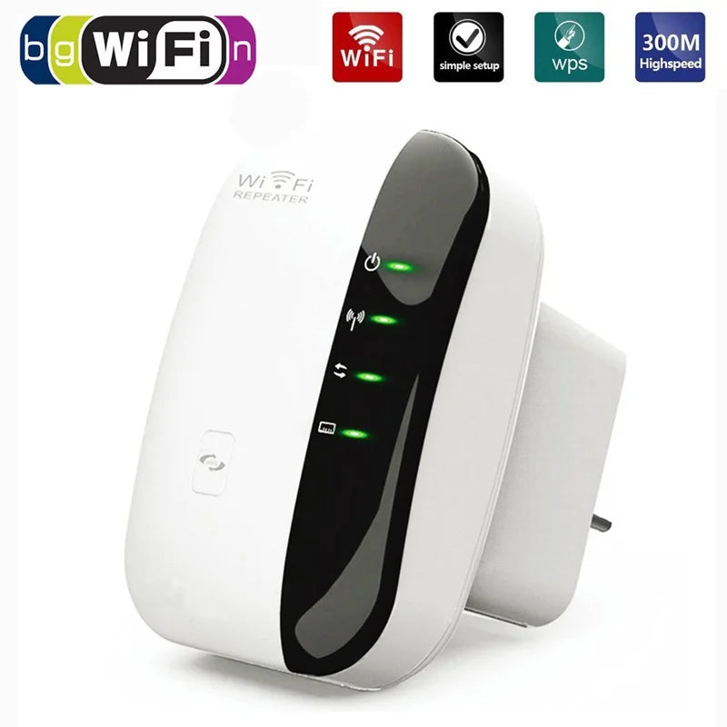 300Mbps Wireless WIFI Repeater Wireless Network Range Extender Router WiFi Signal Amplifier 2.4G WiFi Ultraboost Access Point