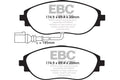 EBC 14+ Audi S3 2.0 Turbo Redstuff Front Brake Pads Fits select: 2018-2023 VOLKSWAGEN TIGUAN, 2012-2019 VOLKSWAGEN PASSAT