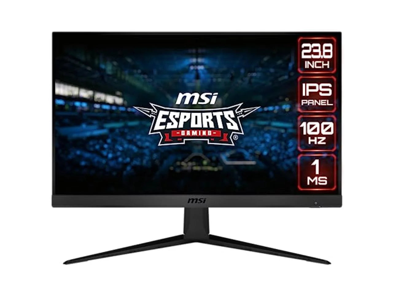 MSI 24? FHD (1920 x 1080) Non-Glare with Super Narrow Bezel 75Hz 1ms 16:9 HDMI/DP AMD Radeon FreeSync IPS Gaming Monitor (OPTIX G2412V),Black