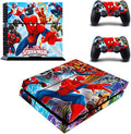 Vinyl Decal Skin Stickers Cover Set for Regular PS4 Console Playstation 4 Controllers