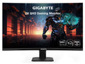 GIGABYTE GS27QC 27 165Hz 1440P Curved Gaming Monitor, 2560 x 1440 VA 1500R Display, 1ms (MPRT) Response Time, HDR Ready, FreeSync Premium, 1x Display Port 1.4, 2x HDMI 2.0