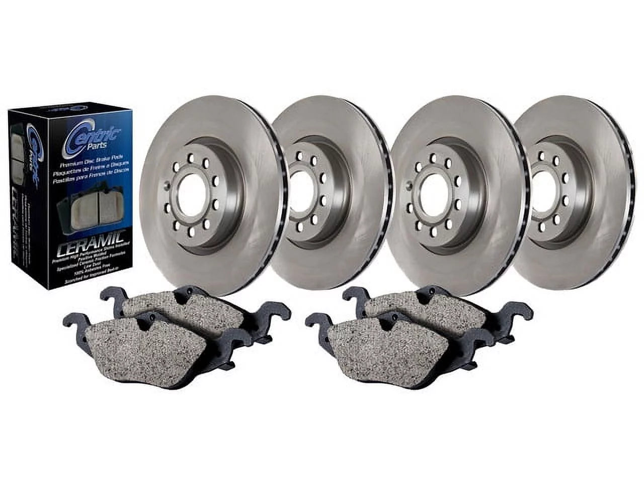 Centric Parts Disc Brake Kit P/N:905.33077 Fits select: 2011-2017 VOLKSWAGEN TIGUAN, 2018 VOLKSWAGEN TIGUAN LIMITED