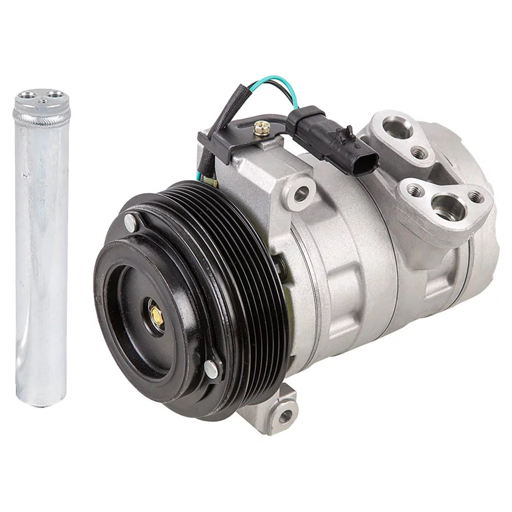 For Jeep Wrangler JK 3.8L 2007 2008 2009 2010 2011 AC Compressor & A/C Drier - Buyautoparts