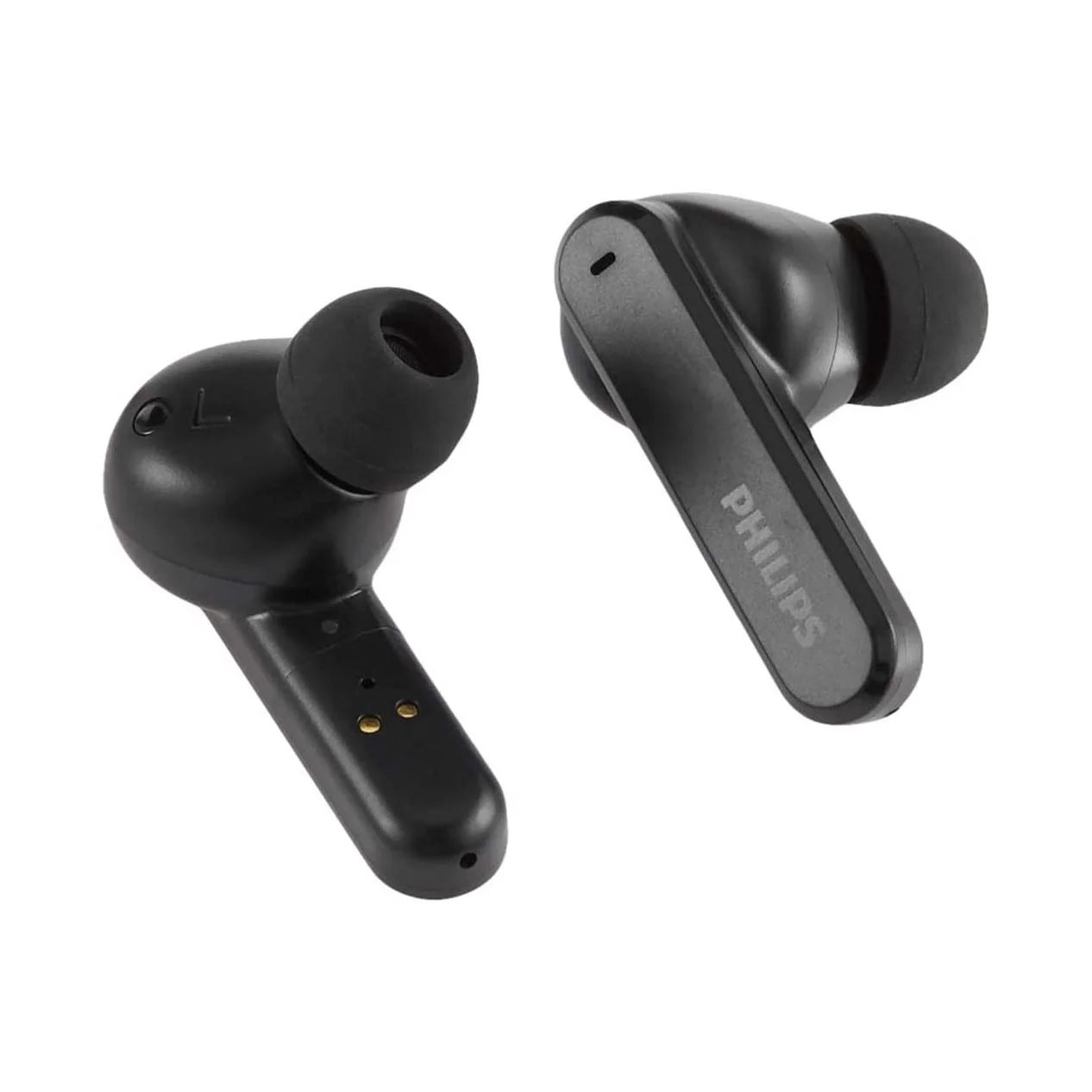 Philips TAT4506BK/00 True Wireless Headphones with Charging Case, Black