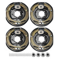 SKYSHALO Electric Trailer Brake 12 x 2 Self-Adjusting Assembly 2 Pairs 7000 lbs