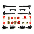 Red Polyurethane Front End Suspension Rebuild Kit Fits 1975 - 1979 Chevrolet Camaro