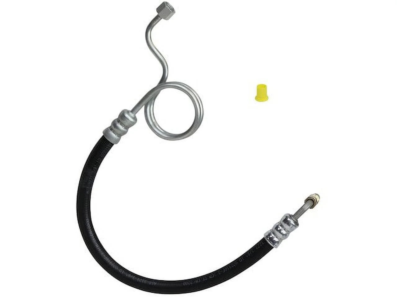 Pump To Gear Power Steering Pressure Line Hose Assembly - Compatible with 1987 Mercedes-Benz 300TD 3.0L 6-Cylinder Diesel