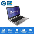 HP Elitebook 8460P Laptop i5 8GB Mem 256gb SSD 14 Win 11 Wifi BT Pop