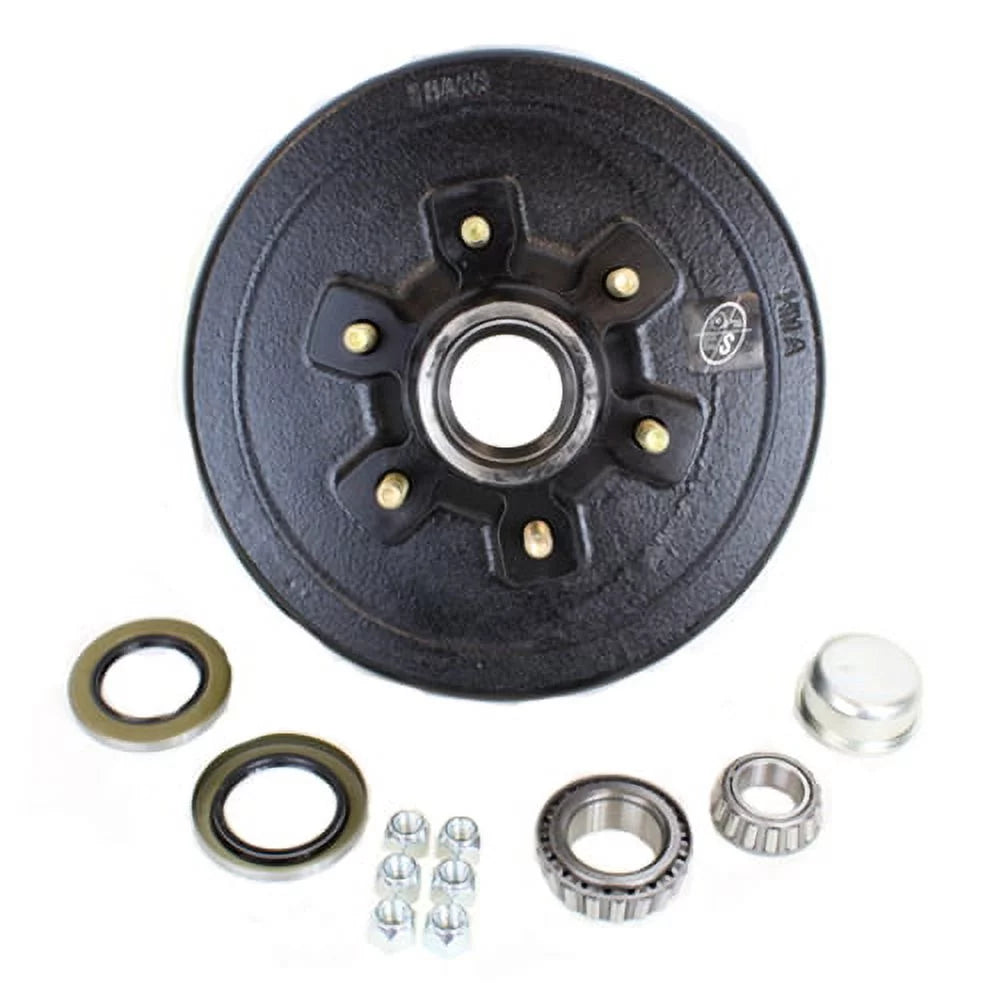 SOUTHWEST WHEEL 6-Hole, 5.5 Bolt Circle Brake Drum for 5,200 lb Axle