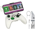 Pre-Owned RiotPWR - Cloud Game Controller for iOS (Xbox Edition) - White With Cleaning Electric kit Bolt Axtion Bundle (Refurbished: Like New)