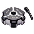 Billet Aluminum Gas Cap Black Machined (No CA) for Yamaha BW350 Big Wheel 1987-1988
