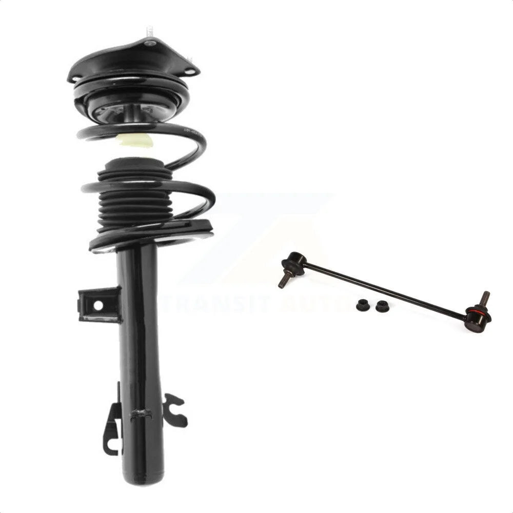 Transit Auto - Front Left (Driver) Complete Shock Assembly And TOR Link Kit For Mini Cooper KSS-104736
