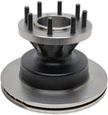 ACDelco Silver Front Disc Brake Rotor and Hub Assembly 18A724A Fits select: 1995-2007 FORD ECONOLINE