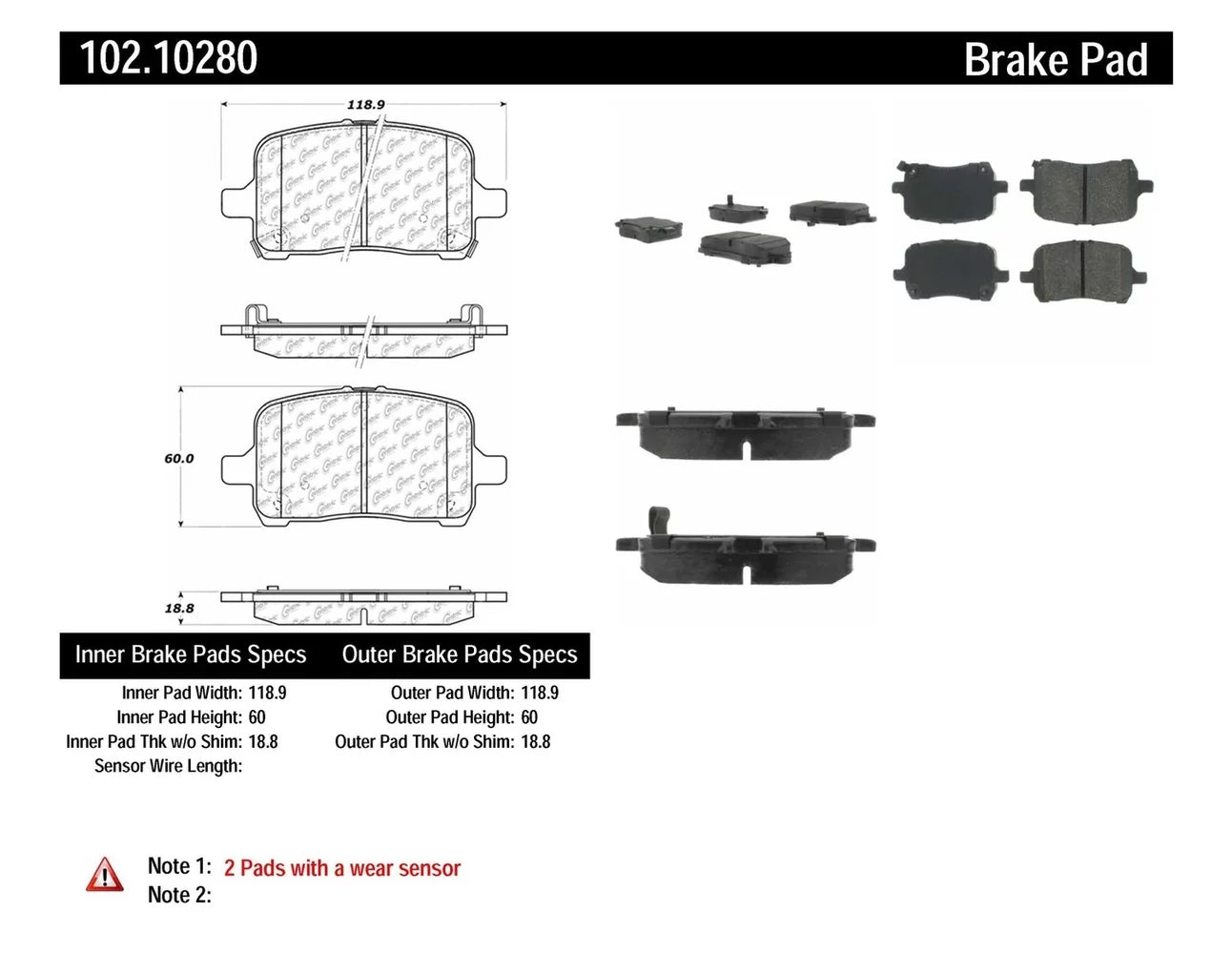 Disc Brake Pad Set