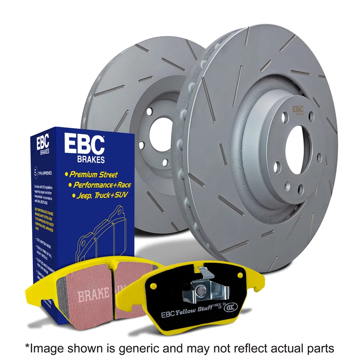 Ebc Brakes S9kf1224 S9 Kits Yellowstuff And Usr Rotors Fits 13 18 C Max Focus Fits select: 2011-2018 FORD FOCUS, 2013-2018 FORD C-MAX