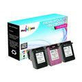 ReInkMe 3 Pack Remanufactured 60 Black & Color Ink Cartridges for HP D2560 F4480