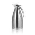 Nikou Espresso Maker, Stainless Steel Coffee Tea Pot Double Wall Vacuum Insulated Thermo Jug Hot Water Bottle(30.00 * 15.00 * 15.00-Silver)