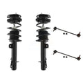 Transit Auto - Front Complete Shock Assembly And TOR Link Kit For Mini Cooper 07-08 Excludes Convertible Wagon JCW Models; 09-15 Coupe Models KSS-100799