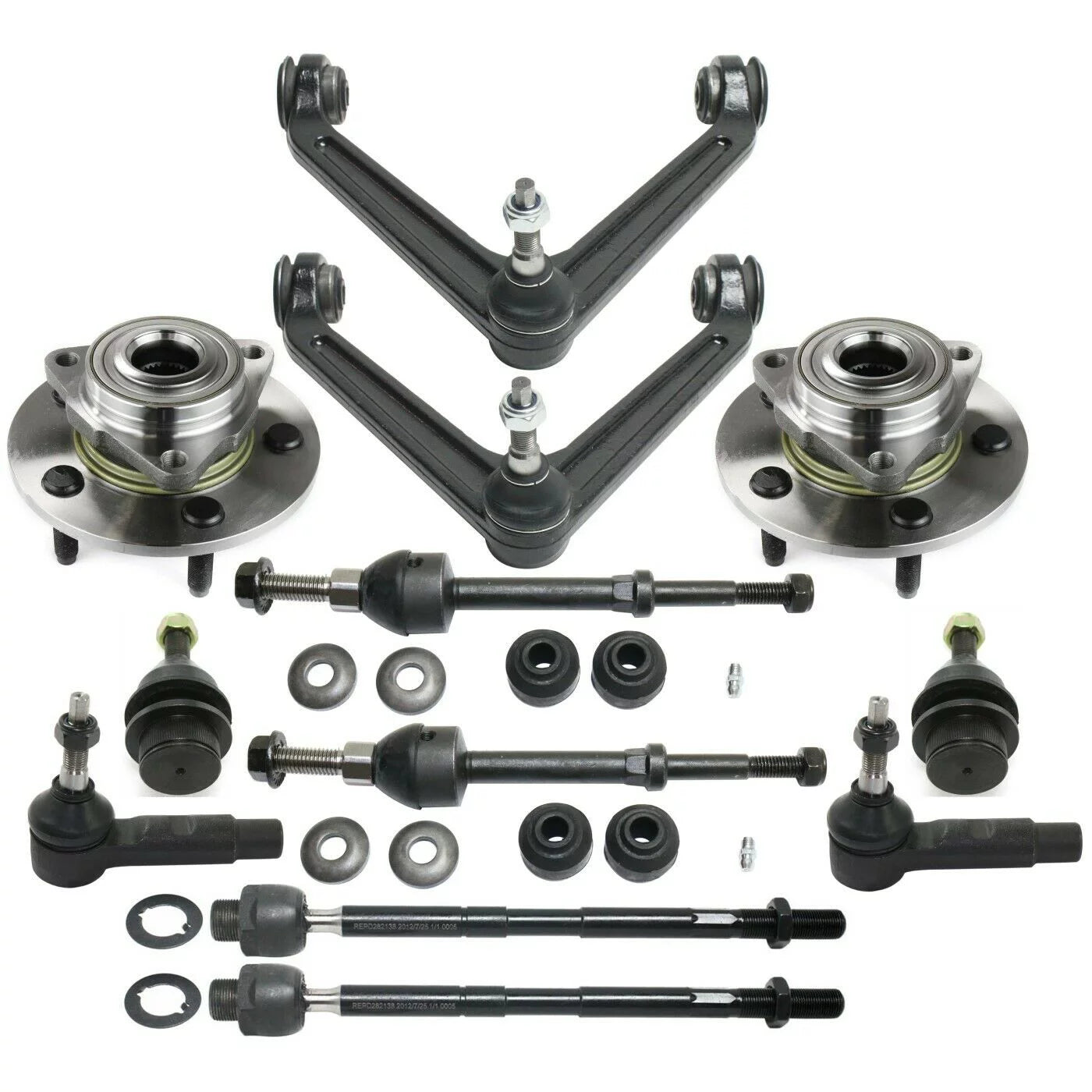 Control Arm Kit For Dodge 2002-2005 Ram 1500 with 2-Wheel ABS Front LH and RH
