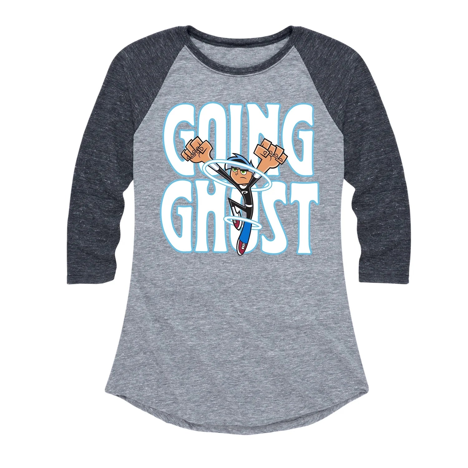 Danny Phantom - Going Ghost - Women's Raglan Graphic T-Shirt
