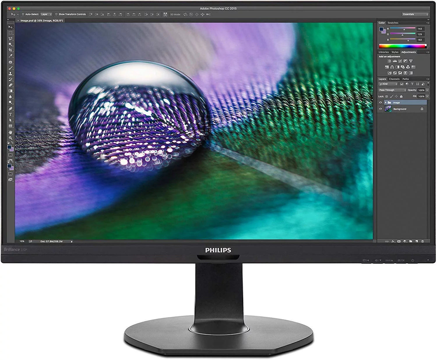 Philips Computer Monitors 27 Inch LCD Display 4K
