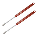 Unique Bargains 2 Pcs 10 Inch 60Ib/267N Red Lift Supports Struts Shocks Gas Spring Universal for RV Car Truck Boat