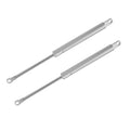 Unique Bargains 2 Pcs 12 90Ib/401N Silver Tone Lift Supports Struts Shocks Gas Spring Universal for RV Car Truck Boat