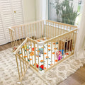 HARPPA Baby Gate Playpen Baby Fence for Babies and Toddlers, Baby Play Yards for Play Area, Small