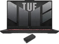 ASUS TUF Gaming A17 Gaming & Entertainment Laptop (AMD Ryzen 7 7735HS 8-Core, 16GB DDR5 4800MHz RAM, 2TB PCIe SSD, GeForce RTX 4050, 17.3 144Hz Full HD (1920x1080), Win 11 Home) with USB-C Dock