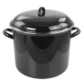 Gibson Home 2.3 Quart Steel Tea Kettle in Black