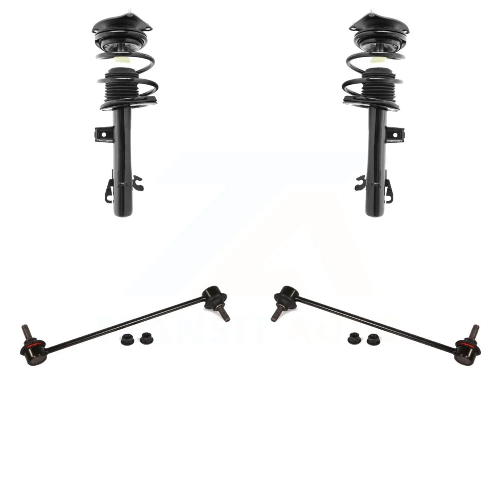 Transit Auto - Front Complete Shock Assembly And TOR Link Kit For Mini Cooper KSS-100798