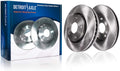 Detroit Axle - 12.44 (316mm) Front Premium Brake Rotors Replacement for Volvo S60 Xc90 Fits select: 2007-2008,2010-2014 VOLVO XC90 3.2
