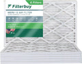 Filterbuy 20x36x1 MERV 13 Pleated HVAC AC Furnace Air Filters (6-Pack)