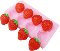 Strawberry Baking Mold - Silicone Handmade Candy Jelly Bakeware - Strawberries Mold for Kids Cupcake - Fondant Strawberry Silicone Mold for Pound Cake Decor Pan for Making Soap Polymer Clay(1 pack)