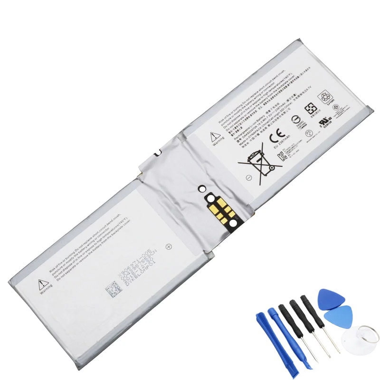 New G3HTA044H Battery Replacement for Microsoft Surface Book 1 1703 1704 1705 CR7-00005 CR7-00007 Book 2 13.5 128GB 256GB 512GB 1TB 2-in-1 Convertible Tablet PC Battery DAK822470K G3HTA020H 18Wh