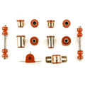 Red Poly Front End Suspension Bushings Set For Chevrolet 1967-1969 Camaro