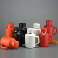 1500ml insulated stainless steel double pot vacuum coffee pot