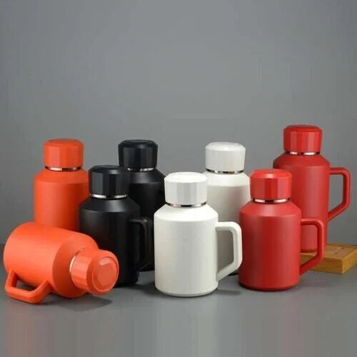 1500ml insulated stainless steel double pot vacuum coffee pot