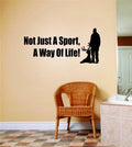 Wall Design Pieces Not Just A Sport A Way Of Life ! Deer Buck Image Animal Hunting Hunter Boys Men 12 X 24 Inches