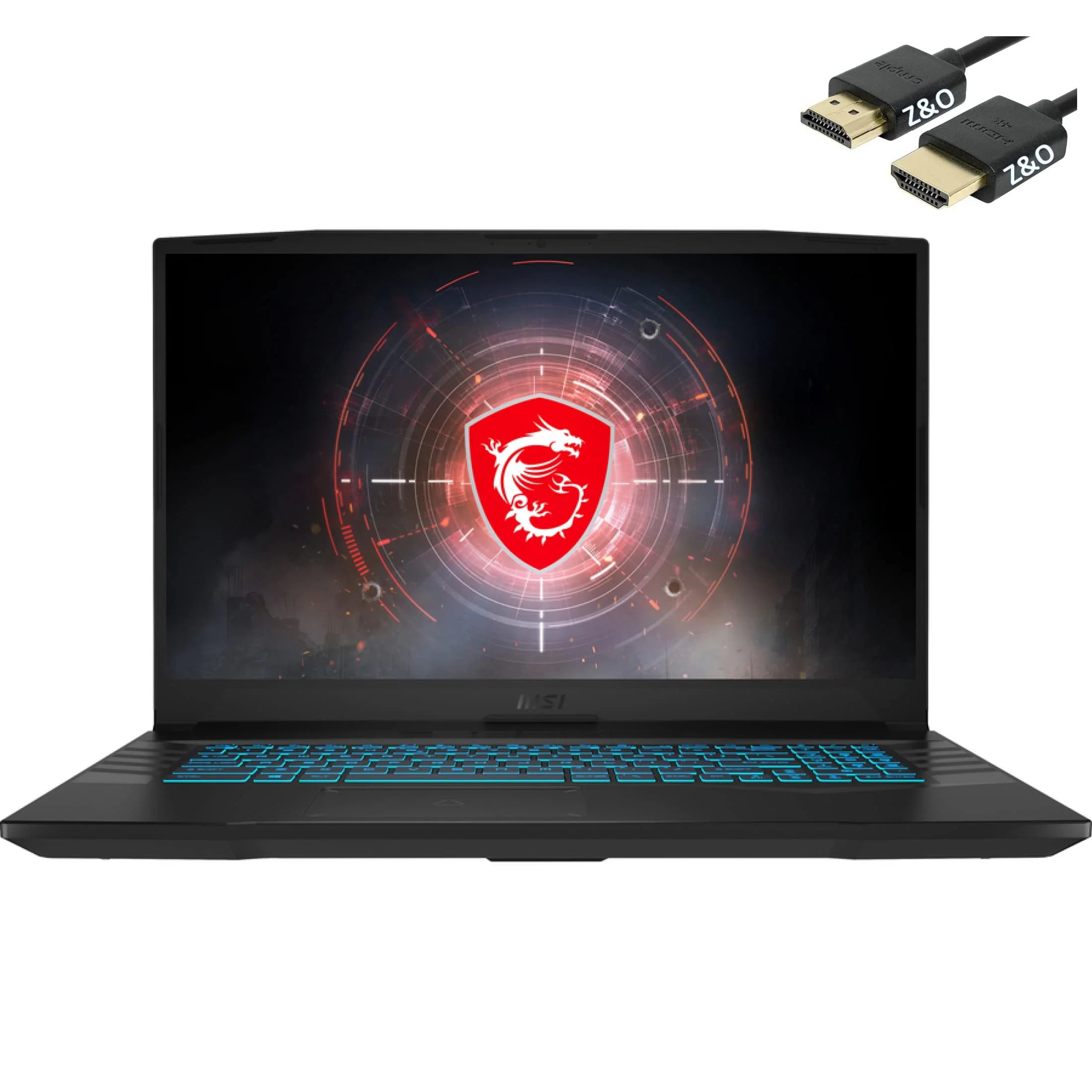 MSI Crosshair 17.3 144Hz FHD IPS Gaming Laptop, Intel 8-Core i7-11800H(up to 4.6GHz), Geforce RTX 3050 Ti 4GB, Backlit Keyboard, Ethernet, WiFi 6, HDMI, Win10 (16GB RAM I 512GB SSD, 17.3 inch)