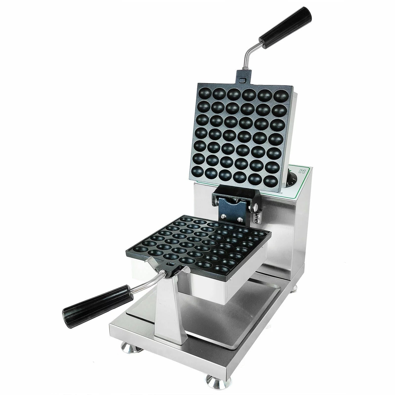 1200W Electric Commercial Bubble Egg Waffle Maker 42pcs Waffle Baker Machine