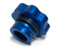 Fleece Performance 01-16 GM 2500/3500 Duramax Billet Oil Cap Cover - Blue - FPE-DMAX-OC-BLU